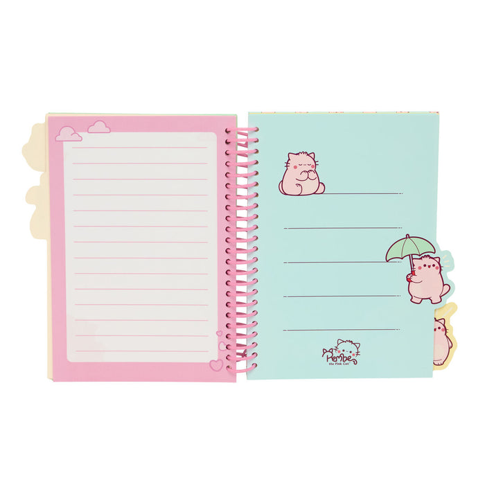 Папка с пръстени Pembe The pink cat