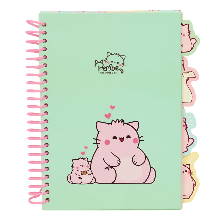 Папка с пръстени Pembe The pink cat