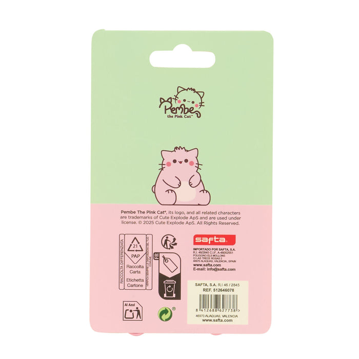 Папка с пръстени Pembe The pink cat
