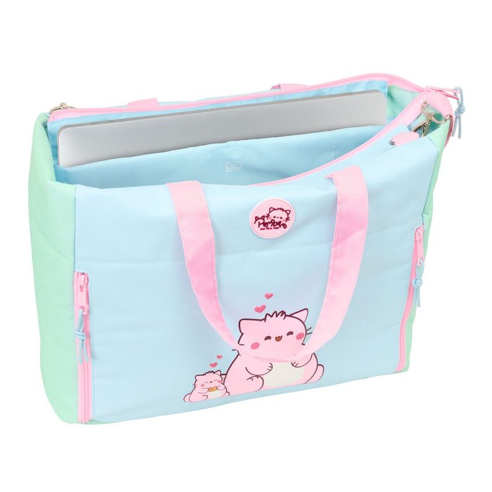 Чанта за лаптоп Pembe The pink cat Многоцветен 40 x 31 x 17 cm