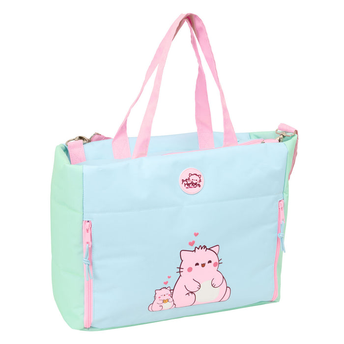 Чанта за лаптоп Pembe The pink cat Многоцветен 40 x 31 x 17 cm