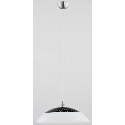 ПЕНДЕЛ АЛФА SINGLE ЧЕРЕН/ БЯЛ 1хЕ27