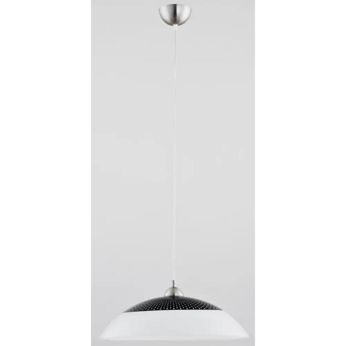 ПЕНДЕЛ АЛФА SINGLE ЧЕРЕН/ БЯЛ 1хЕ27