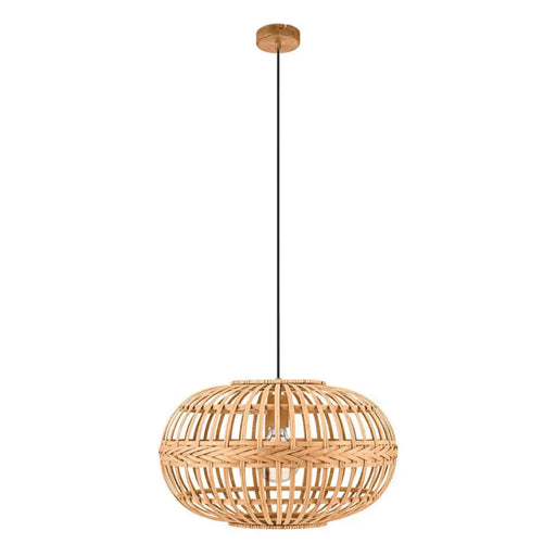 ПЕНДЕЛ E27 Ф38CM БАМБУК EGLO AMSFIELD