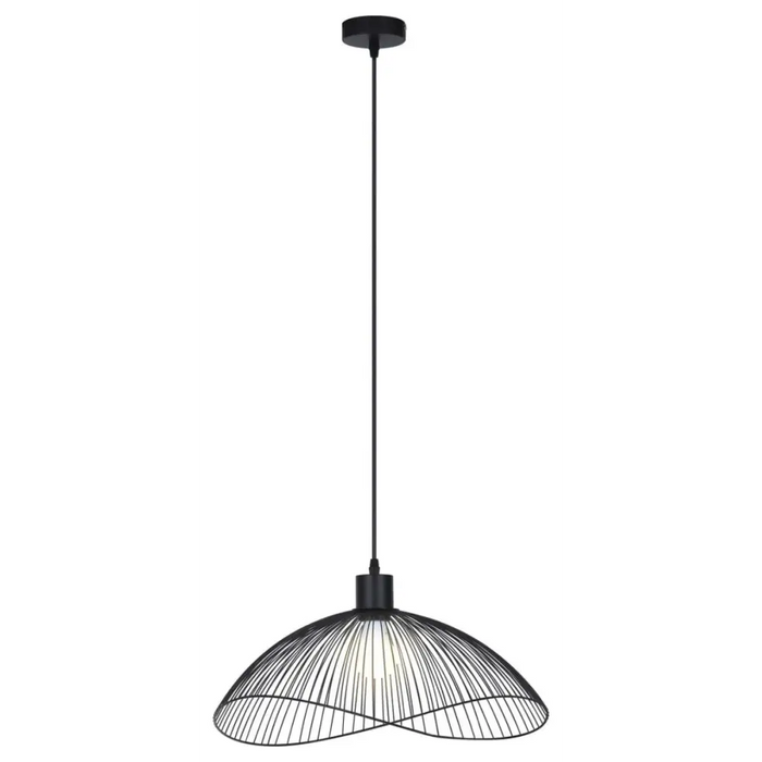 ПЕНДЕЛ IDUNA E27 1Х60W ЧЕРЕН МАТ