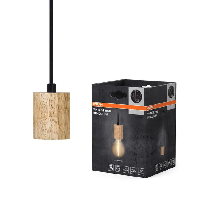 ПЕНДЕЛ PENDULUM WOOD E27