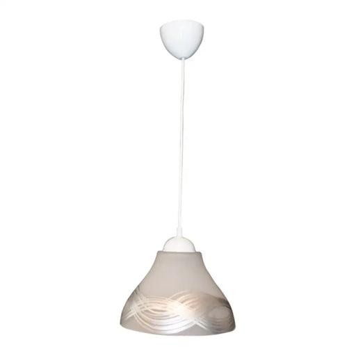 ПЕНДЕЛ E27 Ф230 БЯЛ/СИВ PURALUX