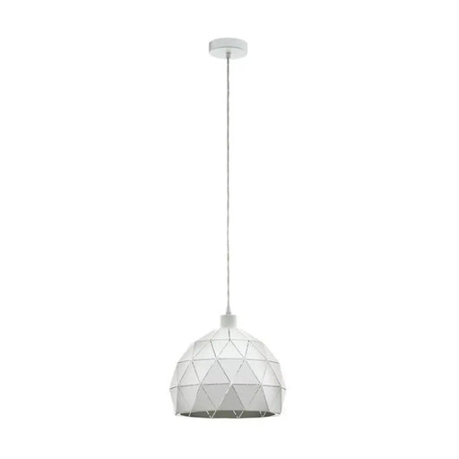 ПЕНДЕЛ E27 БЯЛ Ф30CM EGLO ROCCAFORTE