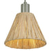 ПЕНДЕЛ ХАРТИЯ DECOR RAFFIA 1XE27 КАФЯВ