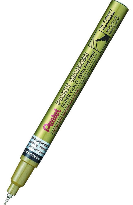 Перманентен маркер Pentel Paint MFP10 - 0.6 mm, златист