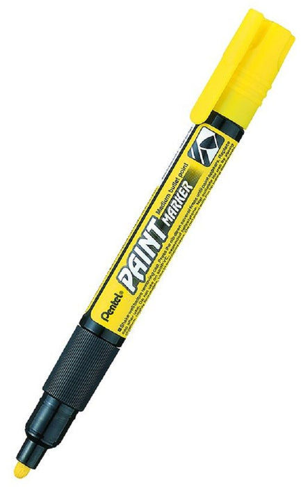 Перманентен маркер Pentel Paint MМP20 - 4.0 mm, жълт