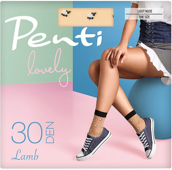 Къси чорапи Penti - 30 Den, овце