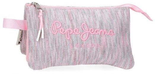Троен несесер Pepe Jeans Miri - 2 ципа