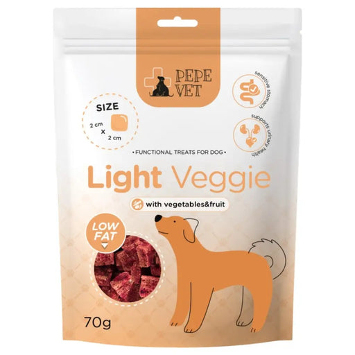 PEPE VET Light Veggie - лакомство за кучета - 70