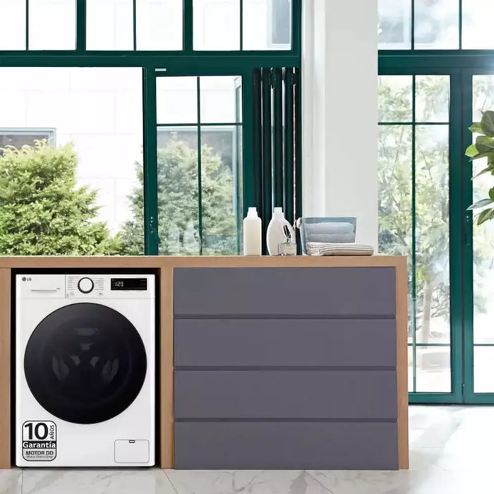 Перална машина LG F4WR6013AGW 60 cm 1400 rpm 13 kg Пара