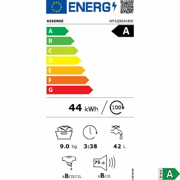 Перална машина Hisense WF1Q9041BW 59,5 cm 1400 rpm 9 kg