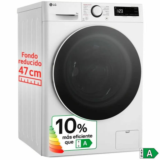 Перална машина LG F2WR5S09A0W 60 cm 1200 rpm 9 kg