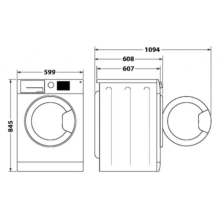 Перална машина Whirlpool W6X W845WB EE