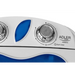Пералня Adler AD 8051 Горно зареждане 3 кг Син Бял