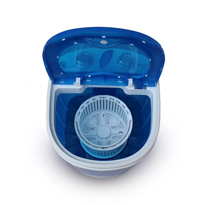 Пералня Adler AD 8051 Горно зареждане 3 кг Син Бял