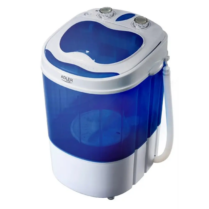 Пералня Adler AD 8051 Горно зареждане 3 кг Син Бял