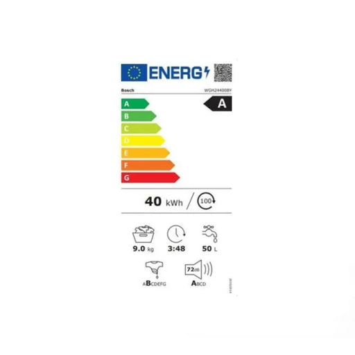 Пералня BOSCH WGH24400BY 9 кг 1400 об/мин.