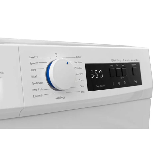 Пералня Daewoo WM812T1WU0BG 1200 об./мин. 8.00 kg D Бял