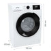Пералня GORENJE W1NGPI72SBS 7 кг 1200 об/мин