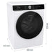Пералня GORENJE WNS114A3TWIFI 11 кг Wi-Fi 1400 об/мин