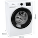 Пералня GORENJE WPNEI84SASWIFI/PL