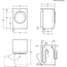Пералня със сушилня ELECTROLUX EW7W4492E 9/5 кг SteamCare