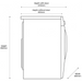 Пералня със Сушилня Samsung WD90DG5B15BBLE