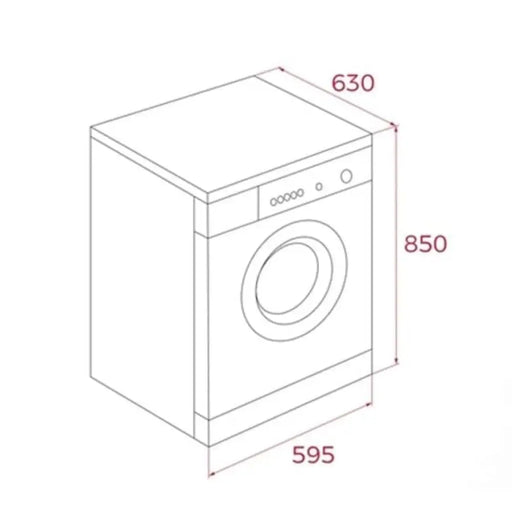 Пералня със сушилня TEKA WDK 81050 WH 10/7 кг функция