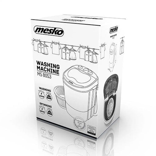 Пералня Mesko Home MS 8053 Горно зареждане 3 кг Син Бял