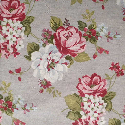 ПЕРДЕ ПЛЪТНО 170Х260 СМ. РОЗОВИ РОЗИ