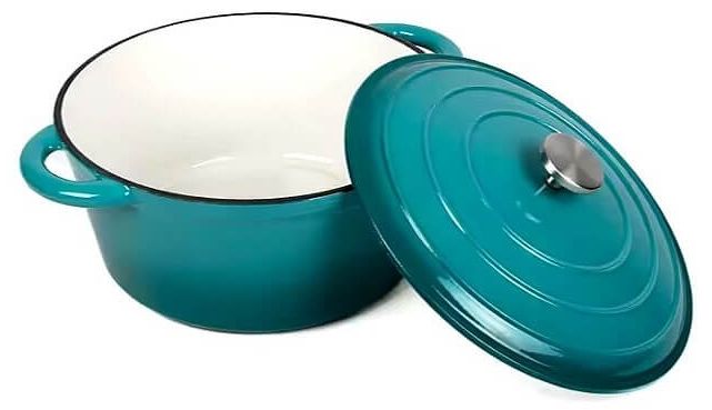 Емайлирана чугунена тенджера с капак Perfect Home – 28.5 cm, 6 l