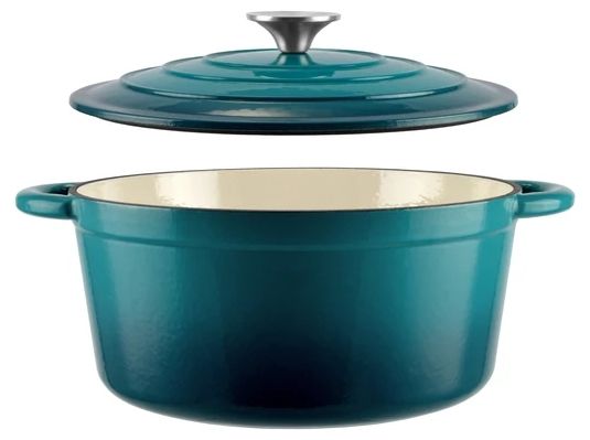 Емайлирана чугунена тенджера с капак Perfect Home – 28.5 cm, 6 l