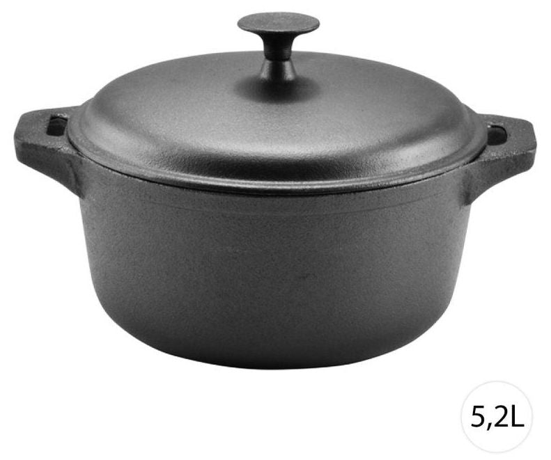 Чугунена тенджера с капак Perfect Home – 26 cm, 5.2 l
