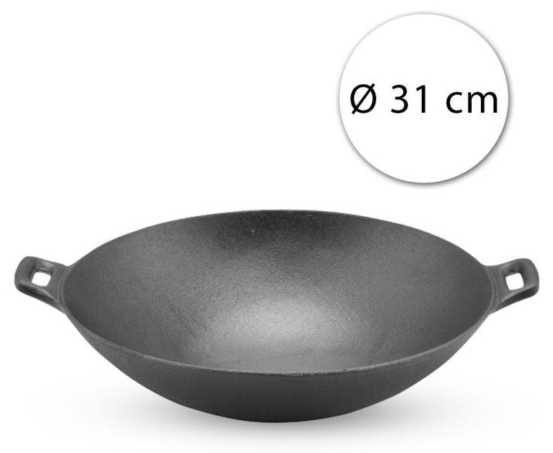 Чугунен уок тиган Perfect Home – 31 cm
