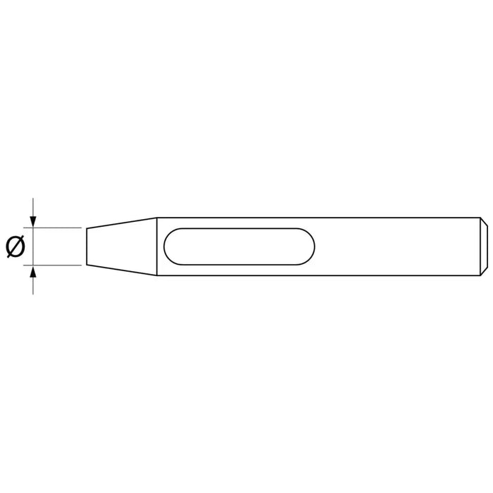 Перфоратор Paffrath DIN 7200 B 21/32” IN