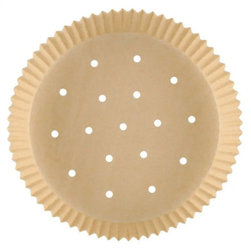 ПЕРФОРИРАНА ХАРТИЕНА КОШНИЦА ЗА AIR FRYER КВАДРАТНИ 50 БР