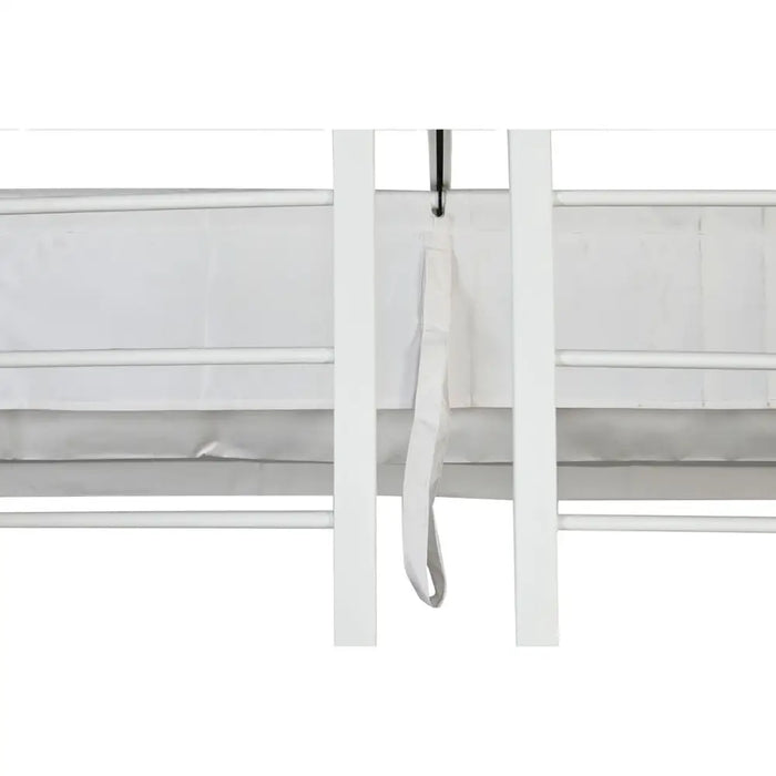 Пергола DKD Home Decor Бял 296 x 296 x 225 cm Стомана