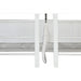 Пергола DKD Home Decor Бял 296 x 296 x 225 cm Стомана