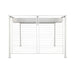 Пергола DKD Home Decor Бял 296 x 296 x 225 cm Стомана