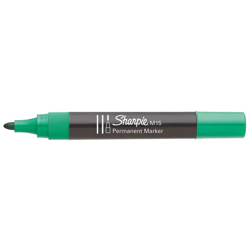 Перманентен флумастер Sharpie M15 Зелен 12 Части