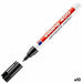 Перманентен флумастер Edding 400-01 Черен 1 mm (10 броя)