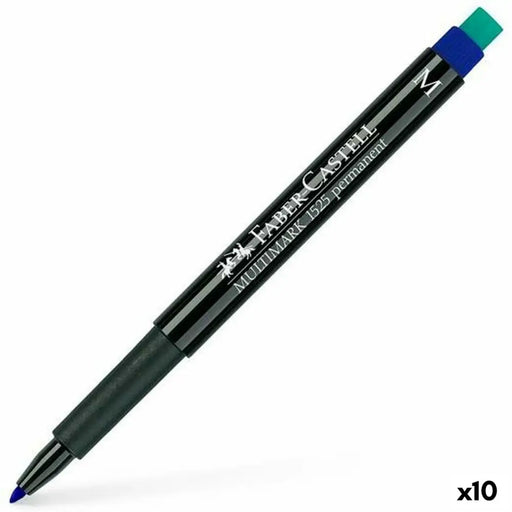 Перманентен флумастер Faber-Castell Multimark 1523 M Син