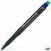 Перманентен флумастер Faber-Castell Multimark 1523 M Син