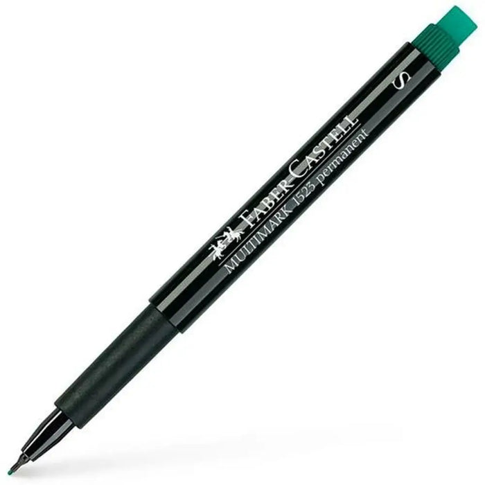 Перманентен флумастер Faber-Castell Multimark 1523 S Зелен