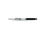 Перманентен флумастер Sharpie Fine Прибиращ Черен 12 броя